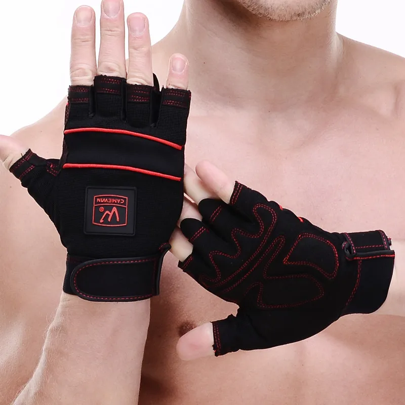 CAMEWIN Weight lifting Gym Gloves Training Fitness Wrist Wrap Workout Exercise Sports
CAMEWIN Weight lifting Gym Gloves Training Fitness Wrist Wrap Workout Exercise Sports