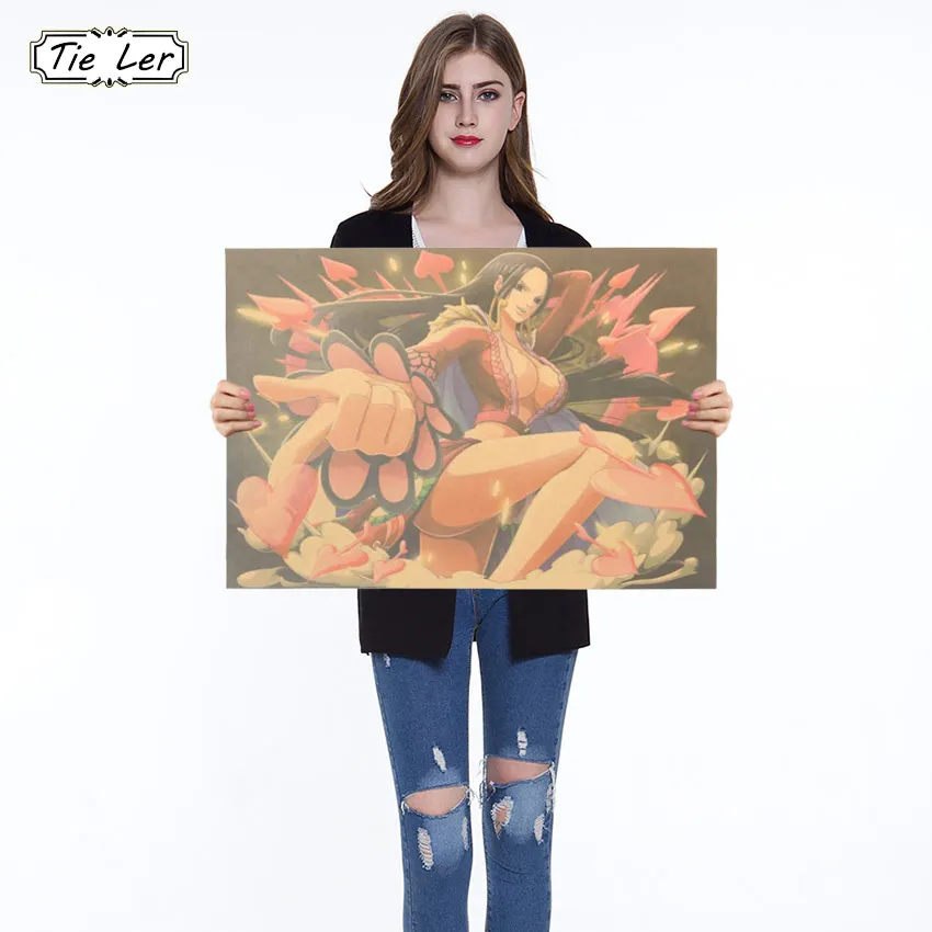 Classic Cartoon Comic Boa Hancock One Piece Anime Kraft Paper Poster Vintage Sexy Movie Posters Home Decoration Wall Sticker
Classic Cartoon Comic Boa Hancock One Piece Anime Kraft Paper Poster Vintage Sexy Movie Posters Home Decoration Wall Sticker