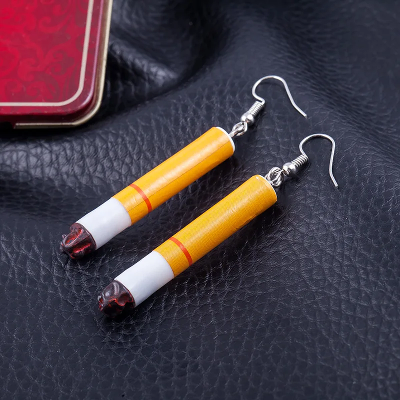 EK246 Fashion Earrings Wholesale Cigarette Butts Earrings Restoring Ancient Funny Gout Contracted Girl Dangle Earring for Women
EK246 Fashion Earrings Wholesale Cigarette Butts Earrings Restoring Ancient Funny Gout Contracted Girl Dangle Earring for Women