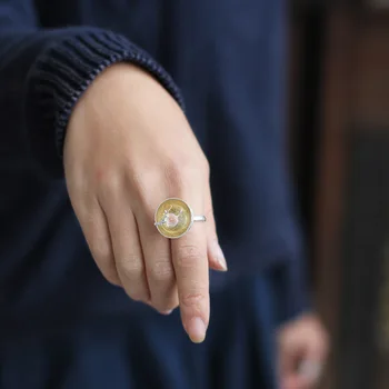Acecare 925 Silver Jewelry Wholesale Dark Fragrance Creative Design Three-dimensional Shell Plum Blossom Ring Female Opening Rin
Acecare 925 Silver Jewelry Wholesale Dark Fragrance Creative Design Three-dimensional Shell Plum Blossom Ring Female Opening Rin