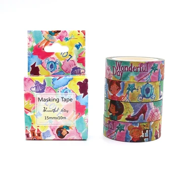 Box Package Kawaii Magic World Washi Tape Excellent Quality Colorful Paper Masking Tape DIY Decorative Tapes 10m*15mm
Box Package Kawaii Magic World Washi Tape Excellent Quality Colorful Paper Masking Tape DIY Decorative Tapes 10m*15mm