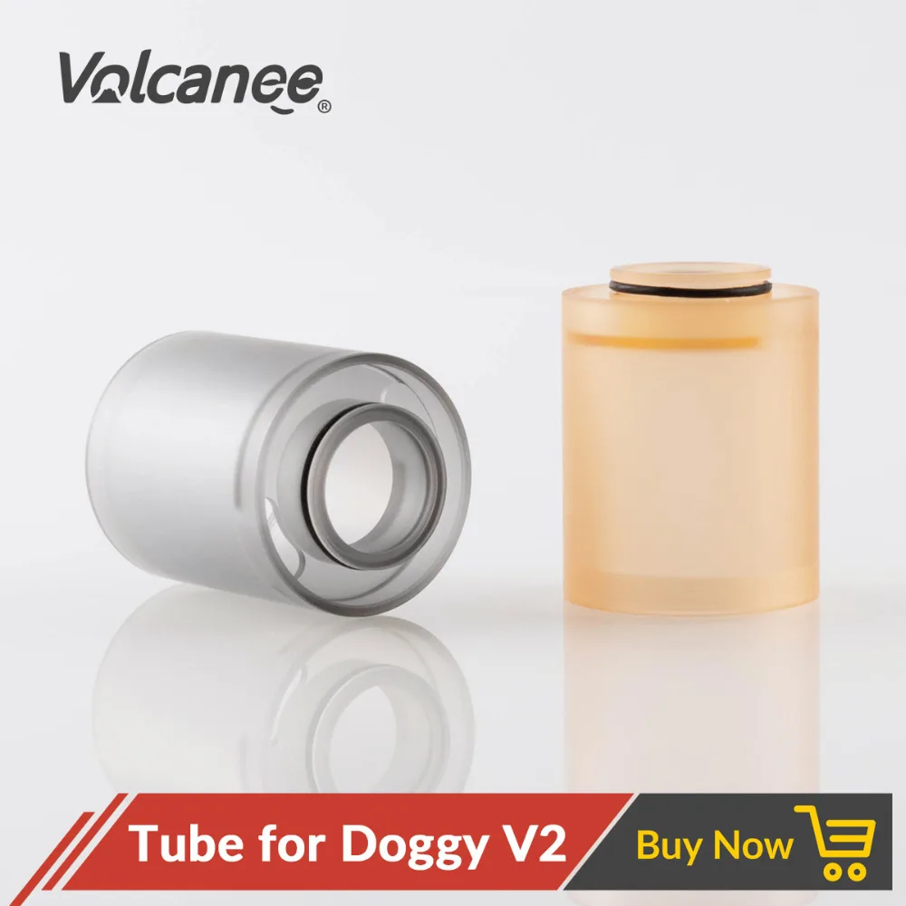 Volcanee Doggy V2 2K18 Style RTA Replacement Tank Translucent Vape Tube Resin 22mm Diameter 3.5ml Atomizer for eCig accessories
Volcanee Doggy V2 2K18 Style RTA Replacement Tank Translucent Vape Tube Resin 22mm Diameter 3.5ml Atomizer for eCig accessories