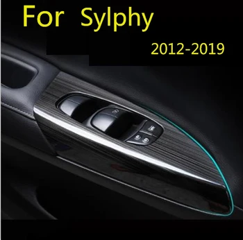 4PCS Car Interior Decoration styling Armrest Door Window Switch Cover Trims For Nissan sylphy 2012-2019 Car Accessories
4PCS Car Interior Decoration styling Armrest Door Window Switch Cover Trims For Nissan sylphy 2012-2019 Car Accessories