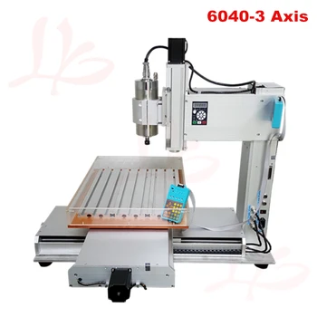 Vertical metal CNC Router 6040 3axis 1500W spindle pillar type milling and drilling machine for metal wood glass and so on
Vertical metal CNC Router 6040 3axis 1500W spindle pillar type milling and drilling machine for metal wood glass and so on