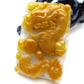 Jade A goods Good kind of delicate double color Huang Qi Long Teng Sheng Shi Long brand pendant ep2903#
Jade A goods Good kind of delicate double color Huang Qi Long Teng Sheng Shi Long brand pendant ep2903#