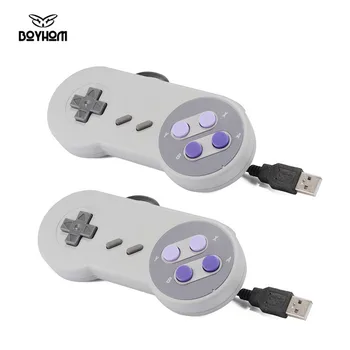 2018 Hot Sell Retro Wired USB Controller Gaming Joypad Joystick For SNES Style For PC Window 7/8/10 Gamepad For Mac
2018 Hot Sell Retro Wired USB Controller Gaming Joypad Joystick For SNES Style For PC Window 7/8/10 Gamepad For Mac
