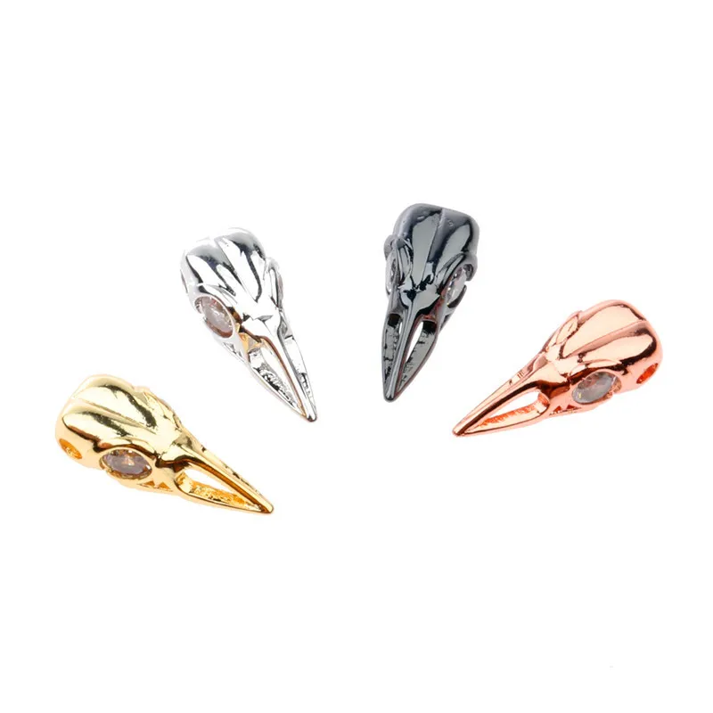 2018 new fashion bird head micro inlaid zircon jewelry accessories for CZ beaded bracelet necklace DIY production
2018 new fashion bird head micro inlaid zircon jewelry accessories for CZ beaded bracelet necklace DIY production