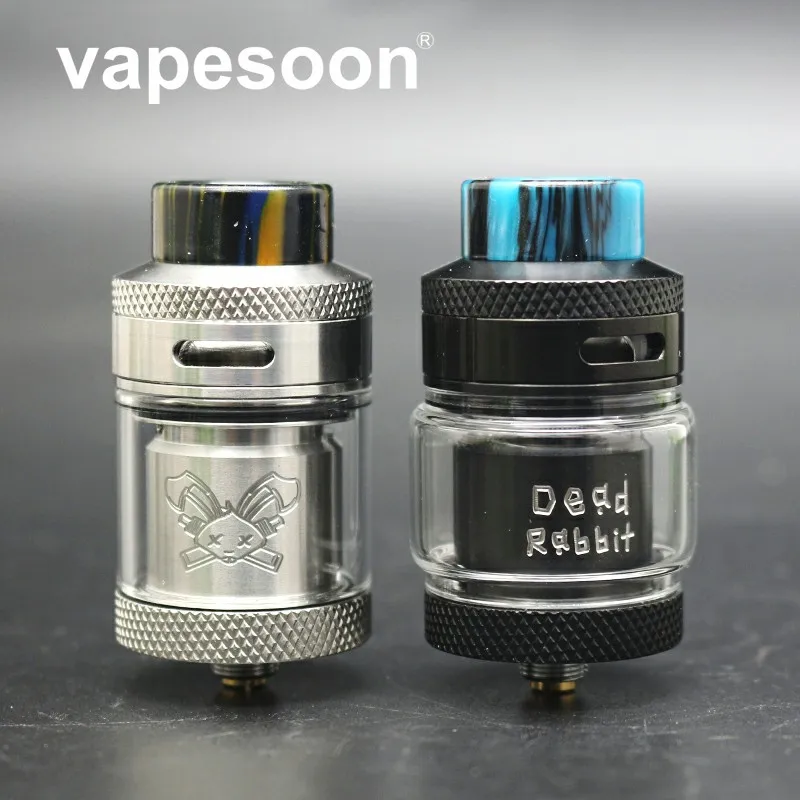 Vapesoon Unique Dead Rabbit 25mm RTA 2ML/4.5ML Atomizer With Resin Driptip Single/Dual Coil Rebuild Vape Vaporizer
Vapesoon Unique Dead Rabbit 25mm RTA 2ML/4.5ML Atomizer With Resin Driptip Single/Dual Coil Rebuild Vape Vaporizer