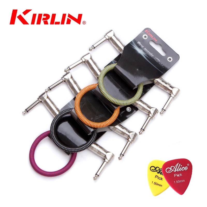 4PCS/LOT Kirlin Premium Plus Cable 0.3m Effect Guitar Cable / Pedal line/ General Effect Pedal Cable Stomp Box with two picks
4PCS/LOT Kirlin Premium Plus Cable 0.3m Effect Guitar Cable / Pedal line/ General Effect Pedal Cable Stomp Box with two picks