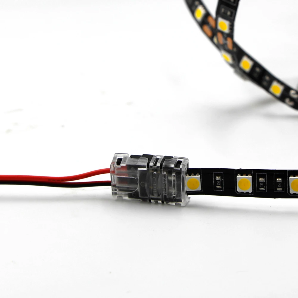 RGB RGBW wire to strip connector clip led Cable Adapter Clip Non- Waterproof PCB adapter for 5050 3528 led Strip to Wire Use
RGB RGBW wire to strip connector clip led Cable Adapter Clip Non- Waterproof PCB adapter for 5050 3528 led Strip to Wire Use