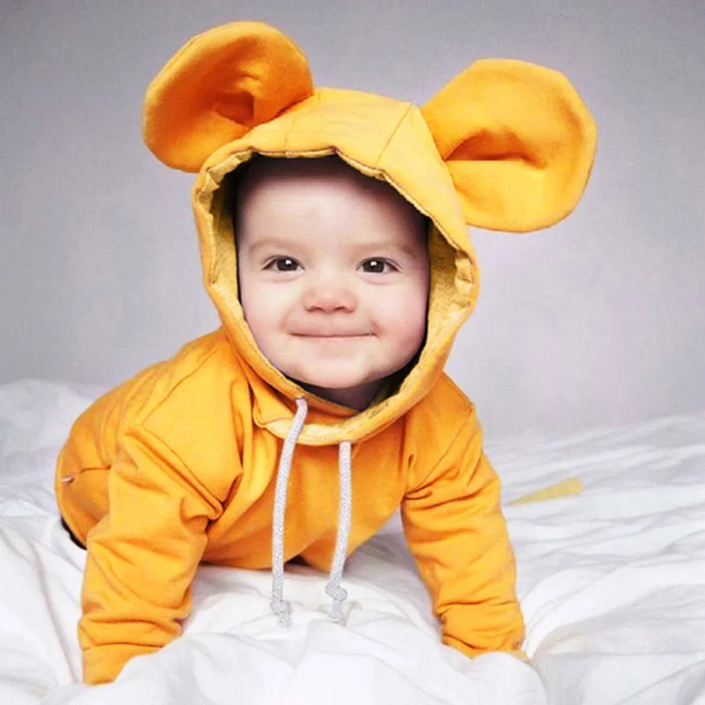 Baby Cartoon Ear Hoodie Winter Toddler Kids Boy Girl Hooded Sweatshirt Tops Clothes roupa infantil solid yellow grey Hoodies
Baby Cartoon Ear Hoodie Winter Toddler Kids Boy Girl Hooded Sweatshirt Tops Clothes roupa infantil solid yellow grey Hoodies