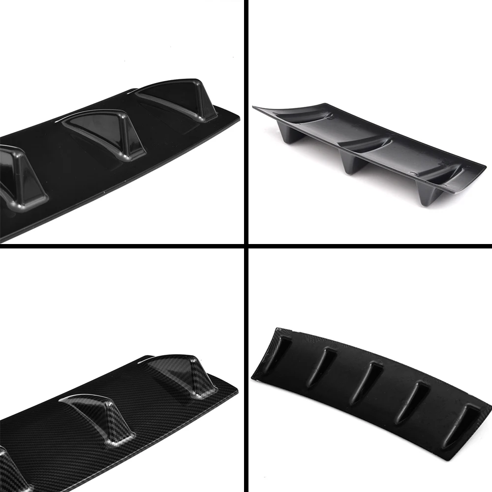 Universal Rear bumper Lip Diffuser Detail