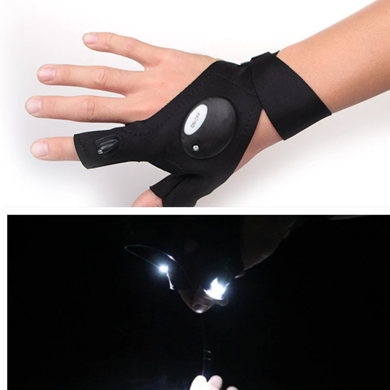 Breathable Fingerless Gloves Night Fishing Gloves LED Outdoor Fishing Camping Hiking Survival Rescue Tool Light Left Right Hand
Breathable Fingerless Gloves Night Fishing Gloves LED Outdoor Fishing Camping Hiking Survival Rescue Tool Light Left Right Hand