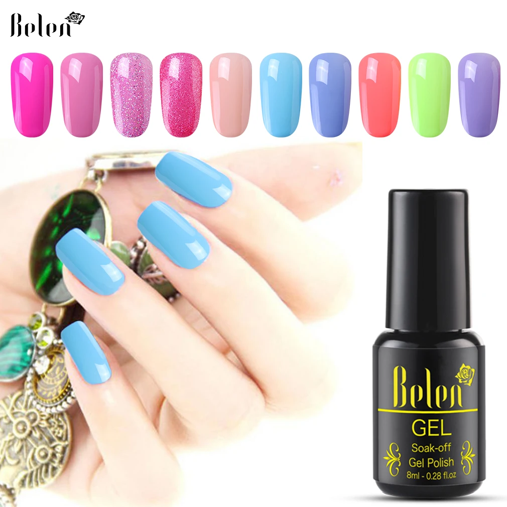 Belen 8ml Purple Red Color UV Gel Nail Polish Nail Art Design Manicure Soak Off Enamel LED UV Lacquer Primer Base Top Coat
Belen 8ml Purple Red Color UV Gel Nail Polish Nail Art Design Manicure Soak Off Enamel LED UV Lacquer Primer Base Top Coat