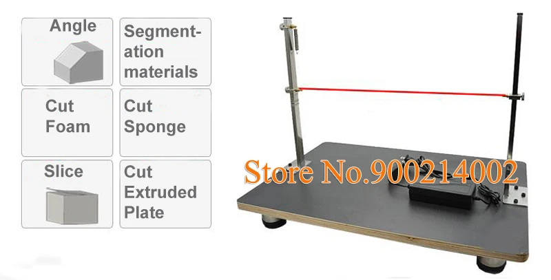 Transverse Foam Cutting Machine 110V/220V 38*58cm Hot Wire Foam Cutter Table Foam Slitting Machine Styrofoam Cutter Tool
Transverse Foam Cutting Machine 110V/220V 38*58cm Hot Wire Foam Cutter Table Foam Slitting Machine Styrofoam Cutter Tool