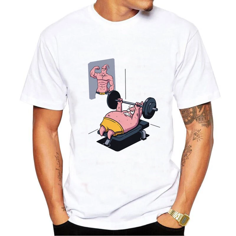 New Dragon Ball T shirt Men Funny Fitness Tee Dragon Ball Z T-shirt homme Super Boo Evolution Weight Lifting punk tshirt tops
New Dragon Ball T shirt Men Funny Fitness Tee Dragon Ball Z T-shirt homme Super Boo Evolution Weight Lifting punk tshirt tops