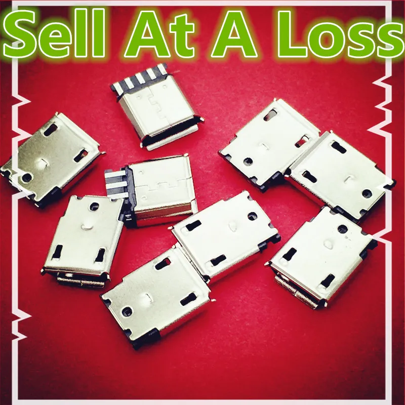 10pcs G33 Micro USB 5pin Female Socket Connector Welding Type for Tail Charging Mobile Phone Sell At A Loss USA Belarus Ukraine
10pcs G33 Micro USB 5pin Female Socket Connector Welding Type for Tail Charging Mobile Phone Sell At A Loss USA Belarus Ukraine