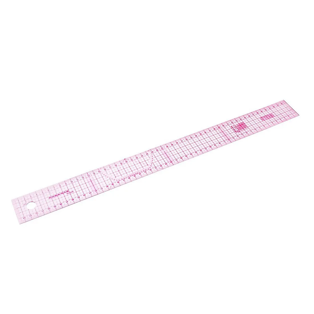 BLEL Hot Sewing tailor 54 cm shared double side metric straight ruler transparent pink
BLEL Hot Sewing tailor 54 cm shared double side metric straight ruler transparent pink