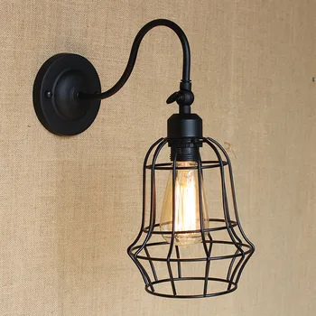 vintage indoor goose neck wall light E27 Edison fitting loft american wall lamp iron black lampshade wall light AC 110V~220V
vintage indoor goose neck wall light E27 Edison fitting loft american wall lamp iron black lampshade wall light AC 110V~220V