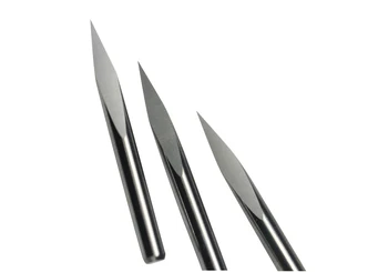5Pcs 4mm SHD 30 degree 0.2mm CED Carbide Pyramid Engraving Bits Free Shipping