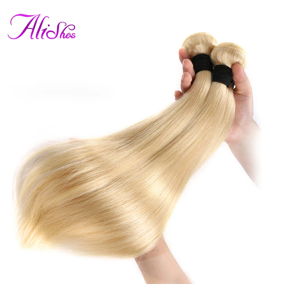 Alishes Straight Hair 1/3 Bundles 613 Blonde Hair Brazilian Hair Weave Bundles 100g Non Remy Human Hair Extensions 12-24 Inch
Alishes Straight Hair 1/3 Bundles 613 Blonde Hair Brazilian Hair Weave Bundles 100g Non Remy Human Hair Extensions 12-24 Inch