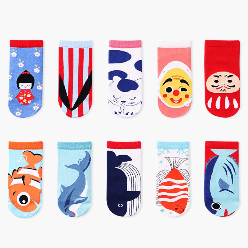 New Japanese Cartoon Trend Creative Cotton Socks Straight Board Women's Boat Socks Illustration Individual Women's Socks
New Japanese Cartoon Trend Creative Cotton Socks Straight Board Women's Boat Socks Illustration Individual Women's Socks
