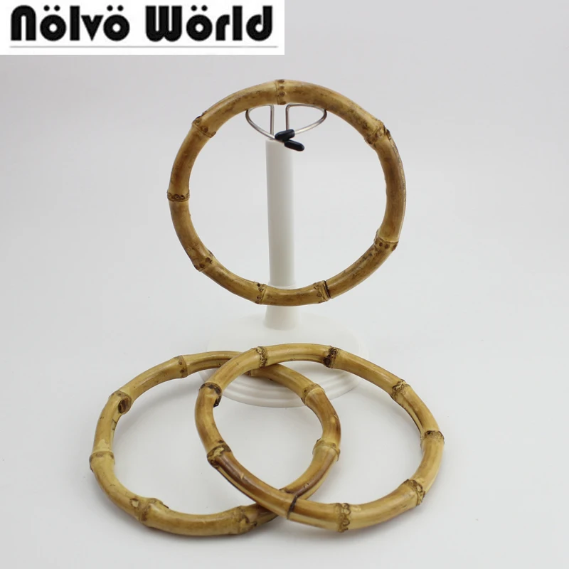 10 pairs=20 pieces,wholesale 12cm Bamboo Bag Handle DIY Accessories bamboo purse handle hand circle ring natural Bamboo Handle
10 pairs=20 pieces,wholesale 12cm Bamboo Bag Handle DIY Accessories bamboo purse handle hand circle ring natural Bamboo Handle