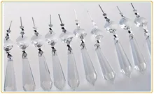 10 sztuk/partia 63mm sopel lodu + motyl koralik żyrandol pryzmat części kryształ AAA szkło wiszące wisiorek do dekoracji lampy(China)