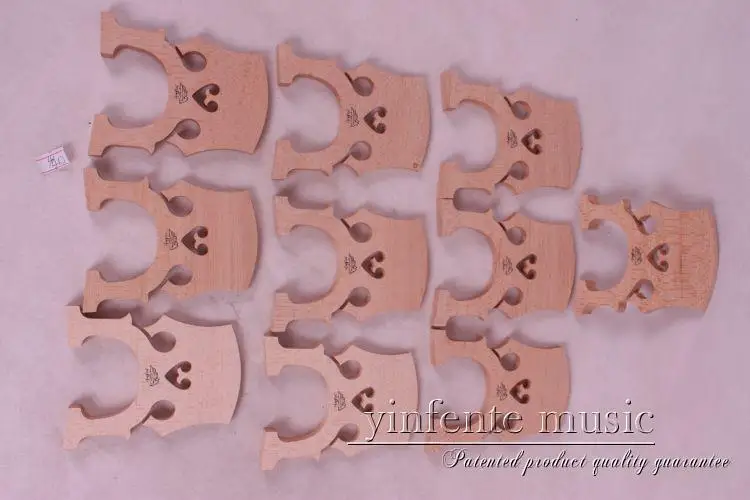 10 pcs cello Bridge Baroque style maple wood High quality yinfente cello bridge
10 pcs cello Bridge Baroque style maple wood High quality yinfente cello bridge