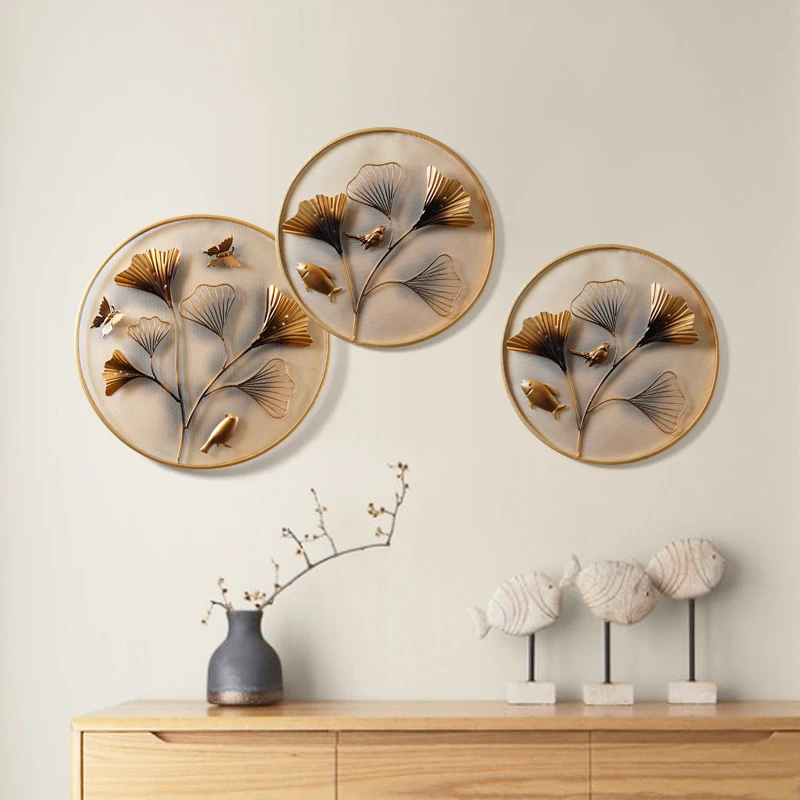 Chinese Wrought Iron Restaurant Ginkgo Leaf Pendant Wall Hanging Ornaments Crafts Decor Home Livingroom Sofa Background Murals
Chinese Wrought Iron Restaurant Ginkgo Leaf Pendant Wall Hanging Ornaments Crafts Decor Home Livingroom Sofa Background Murals