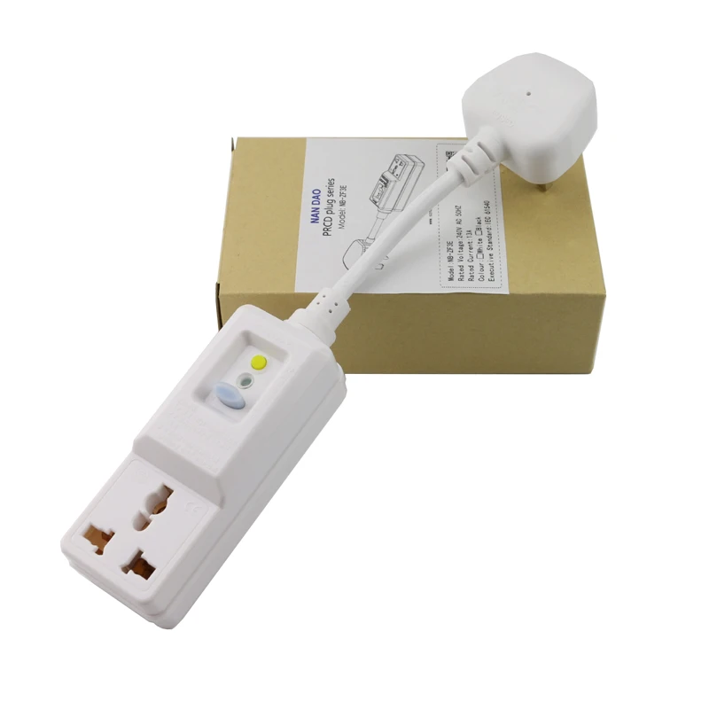10A 240V UK Plug GFCI Leakage Protection Safety RCD Socket Adaptor Home Circuit Breaker Cutout Power Trip Switch
10A 240V UK Plug GFCI Leakage Protection Safety RCD Socket Adaptor Home Circuit Breaker Cutout Power Trip Switch