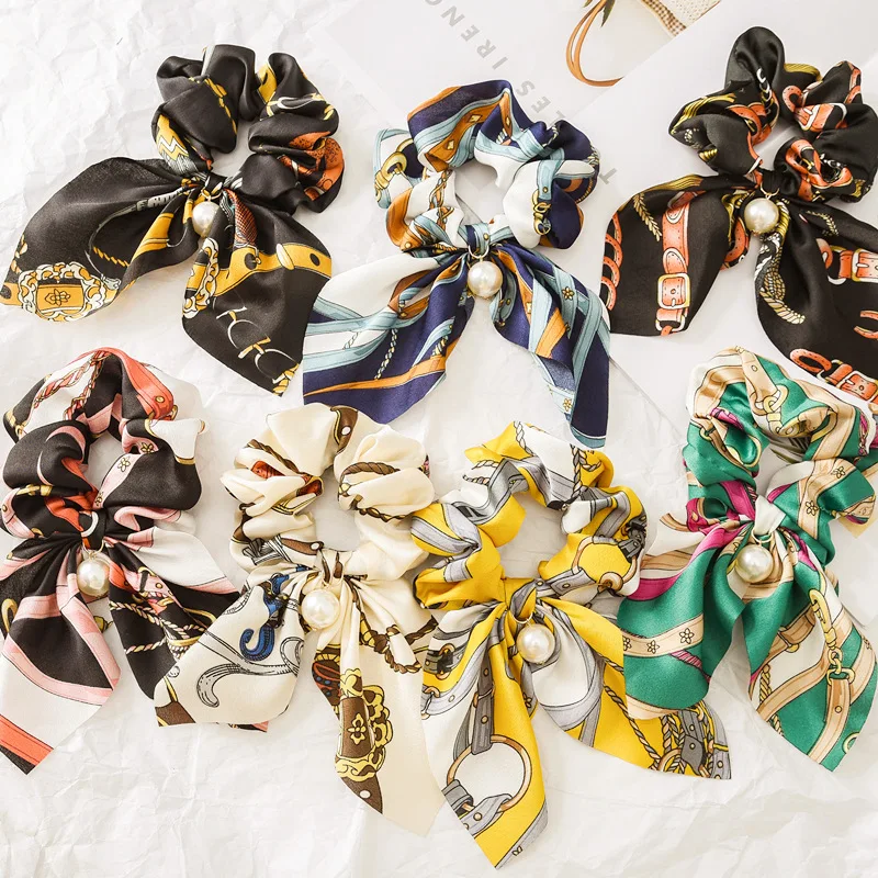 Boho women Vintage Print Hair Ring Bowknot Pearl Elastic Ribbon Hair Band Elegant Lady Ponytail Rope Headdress Hair Accessories
Boho women Vintage Print Hair Ring Bowknot Pearl Elastic Ribbon Hair Band Elegant Lady Ponytail Rope Headdress Hair Accessories