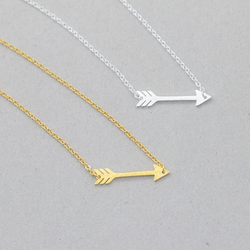 Vintage Arrow Charm Pendant Necklace brixini.com - Vintage Arrow Charm Pendant Necklace