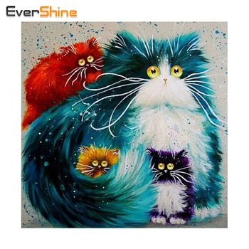 EverShine Diamond Painting Cat Full Square Diamond Embroidery Animal Pictures Rhinestones Cross Stitch Diamond Mosaic Home Decor
EverShine Diamond Painting Cat Full Square Diamond Embroidery Animal Pictures Rhinestones Cross Stitch Diamond Mosaic Home Decor