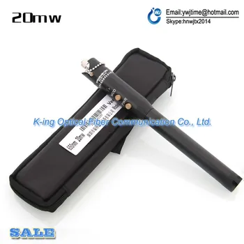 High Quality Metal 20mW Optical Fiber Cable Tester, RY3103 Fiber Optic Visual Fault Finder 20Km Range Red pen Free shipping
High Quality Metal 20mW Optical Fiber Cable Tester, RY3103 Fiber Optic Visual Fault Finder 20Km Range Red pen Free shipping