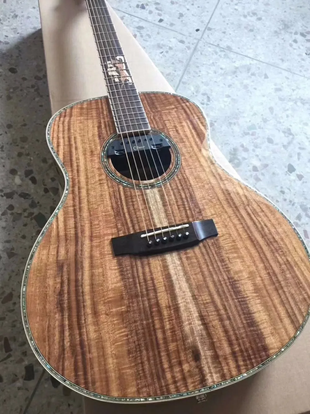2018 New + Guitar Factory + solid koa acoustic guitar KSG 100% all real abalone all solid koa body acoustic guitar handmade koa
2018 New + Guitar Factory + solid koa acoustic guitar KSG 100% all real abalone all solid koa body acoustic guitar handmade koa