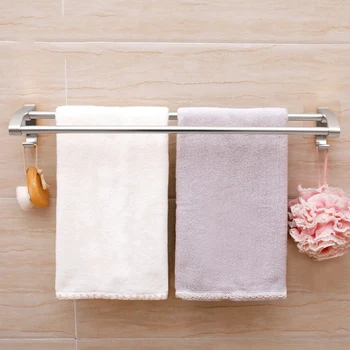 1pcs No Drill Aluminum Towel Bar Kitchen Bath Towel Holder Bathroom Towel Hanger With Hook Bathroom Accessories
1pcs No Drill Aluminum Towel Bar Kitchen Bath Towel Holder Bathroom Towel Hanger With Hook Bathroom Accessories