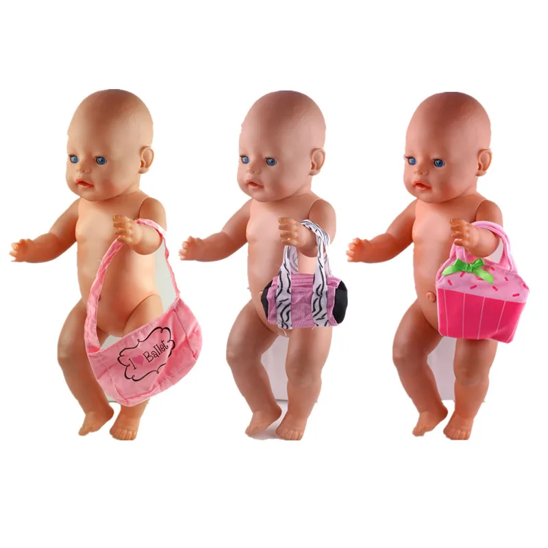 LUCKDOLL Cute Handbag Messenger Bag Fit 18 Inch American 43cm Baby Doll Clothes Accessories,Girls Toys,Generation,Birthday Gift
LUCKDOLL Cute Handbag Messenger Bag Fit 18 Inch American 43cm Baby Doll Clothes Accessories,Girls Toys,Generation,Birthday Gift