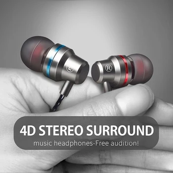 3.5mm in Ear Headphone waterproof bass mobile phone universal metal wire magic earplugs metal Earohone line control
3.5mm in Ear Headphone waterproof bass mobile phone universal metal wire magic earplugs metal Earohone line control