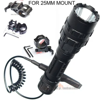 CREE T6 LED 3800LM Tactical torch Gun Mount+Remote Switch for Tactical Hunting Flashlight for Hunting Rifle Torch lighting Shot
CREE T6 LED 3800LM Tactical torch Gun Mount+Remote Switch for Tactical Hunting Flashlight for Hunting Rifle Torch lighting Shot