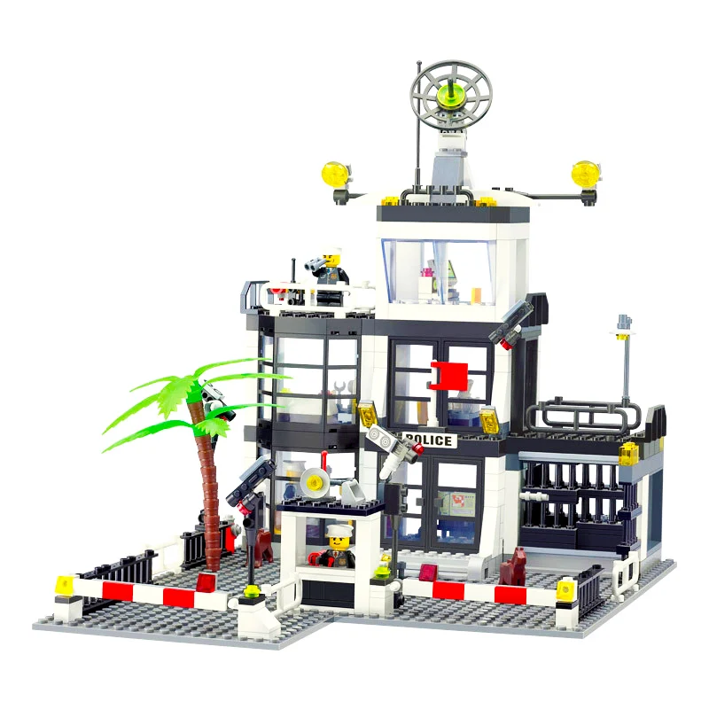 3D City Street Construction Bricks 6725 Building Block Police Stations Enlighten Children Toy Compatible With Xmas Gift Legoings
3D City Street Construction Bricks 6725 Building Block Police Stations Enlighten Children Toy Compatible With Xmas Gift Legoings