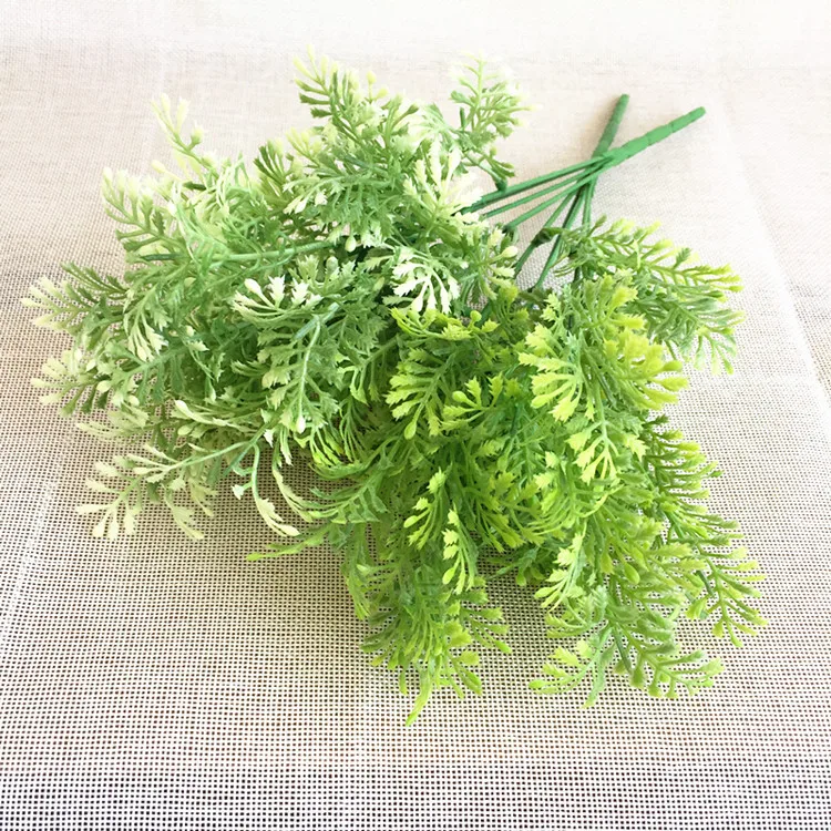 5 Stems/bundle Artificial Greenery Plastic Grass Flower Faux Plants 25 Leaves Plantas Artificiales Para Decoracion Fake Plants
5 Stems/bundle Artificial Greenery Plastic Grass Flower Faux Plants 25 Leaves Plantas Artificiales Para Decoracion Fake Plants