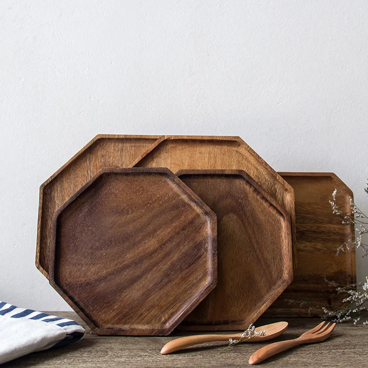 The wooden wholesale Acacia color six angle Kikiwa Ko dessert plate tray fruit small wooden factory outlets
The wooden wholesale Acacia color six angle Kikiwa Ko dessert plate tray fruit small wooden factory outlets