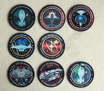 5pcs Printed Tactical Patch Military United Federation Of Planets Starfleet Command Badge Defiant Development Wholesale
5pcs Printed Tactical Patch Military United Federation Of Planets Starfleet Command Badge Defiant Development Wholesale