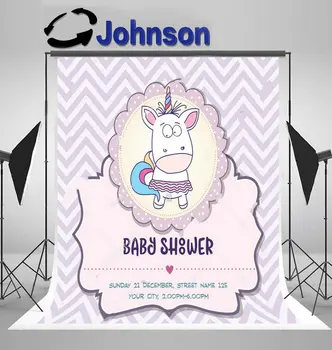 Baby Shower Girl Unicorn purple chevron cute backdrop Vinyl cloth High quality Computer print party photography backgrounds
Baby Shower Girl Unicorn purple chevron cute backdrop Vinyl cloth High quality Computer print party photography backgrounds