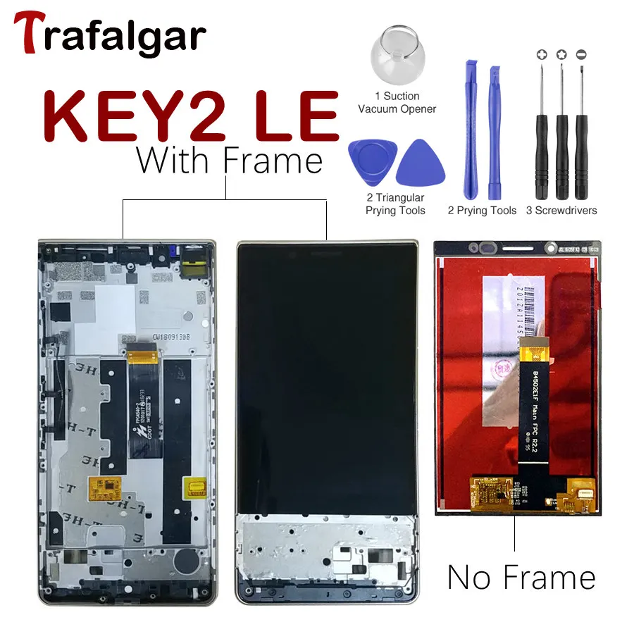 Original LCD For BlackBerry Key2 LE Display Touch Screen Digitizer With Frame For BlackBerry Key2 LE LCD Screen Replacement
Original LCD For BlackBerry Key2 LE Display Touch Screen Digitizer With Frame For BlackBerry Key2 LE LCD Screen Replacement