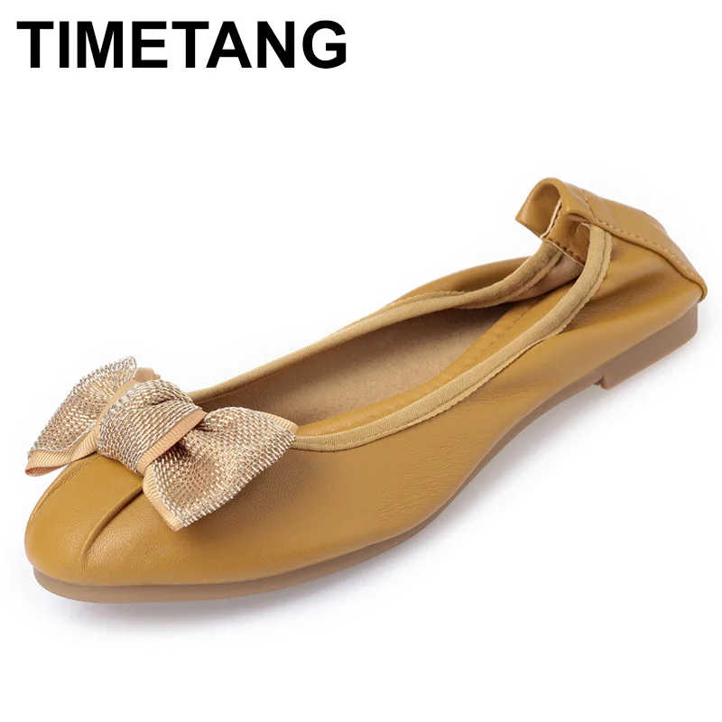 TIMETANG Women Flats Bowknot Pu Leather Moccasin Flat Heel Lady Ballet Flats Spring Shoes Butterfly-knot Bow2019Spring New 35-41
TIMETANG Women Flats Bowknot Pu Leather Moccasin Flat Heel Lady Ballet Flats Spring Shoes Butterfly-knot Bow2019Spring New 35-41
