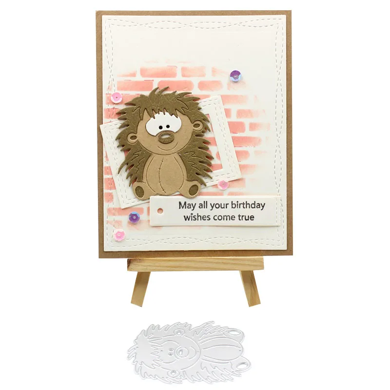 ZFPARTY Cute Hedgehog Metal Cutting Dies Stencils for DIY Scrapbooking/photo album Decorative Embossing DIY Paper Cards
ZFPARTY Cute Hedgehog Metal Cutting Dies Stencils for DIY Scrapbooking/photo album Decorative Embossing DIY Paper Cards