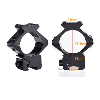 1 Pair 25.4MM Tactical Barrel Ring Scope bases Sighting Telescope Clamp Gun Mount Hunting Flashlight Torch Laser Sight Holder
1 Pair 25.4MM Tactical Barrel Ring Scope bases Sighting Telescope Clamp Gun Mount Hunting Flashlight Torch Laser Sight Holder