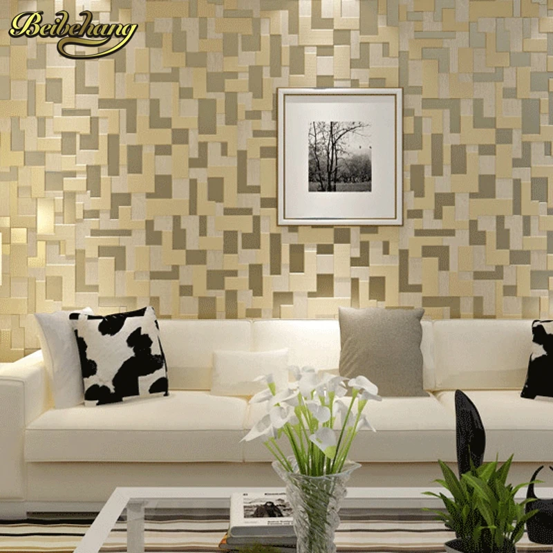 beibehang minimalist relief mosaic mural Wall Paper Home Decor TV Background Wallcovering 3D velvet Wallpaper for Living Room
beibehang minimalist relief mosaic mural Wall Paper Home Decor TV Background Wallcovering 3D velvet Wallpaper for Living Room